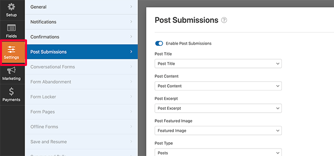 form-settings