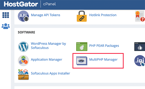 multiphp-manager-hostgator