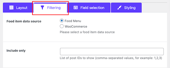 shortcode-filtering