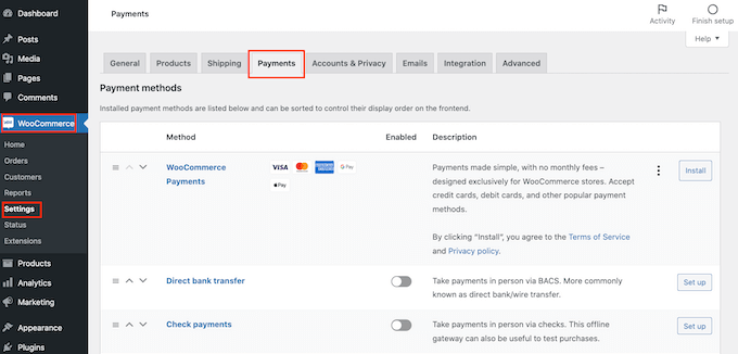 woocommerce-settings-payments