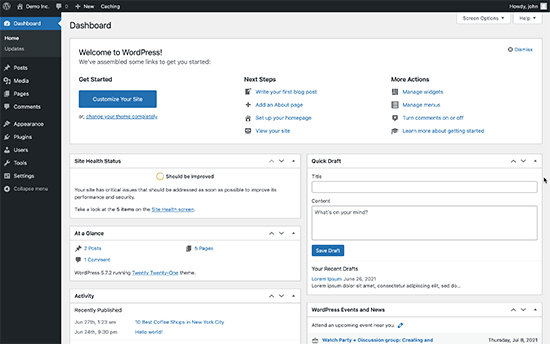 wp-dashboard wp-dashboard