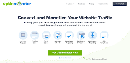 OptinMonster WooCommerce 弹出窗口