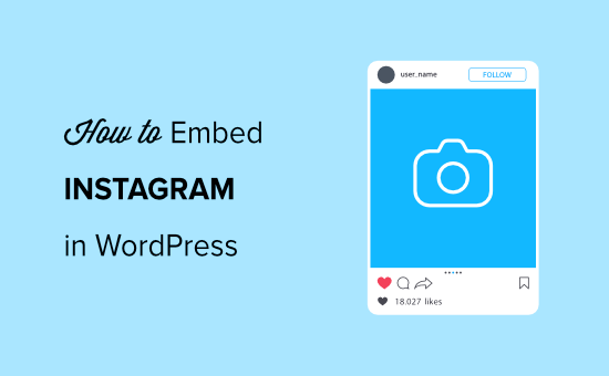 如何在 WordPress 网站中嵌入 Instagram