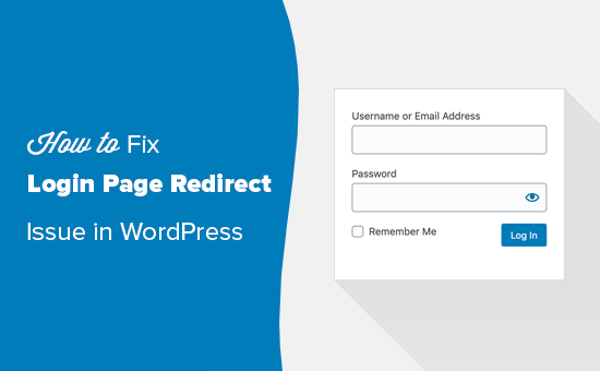修复 WordPress 中的登录页面重定向和刷新问题