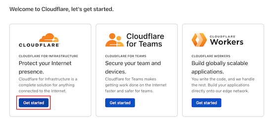 选择标准 Cloudflare