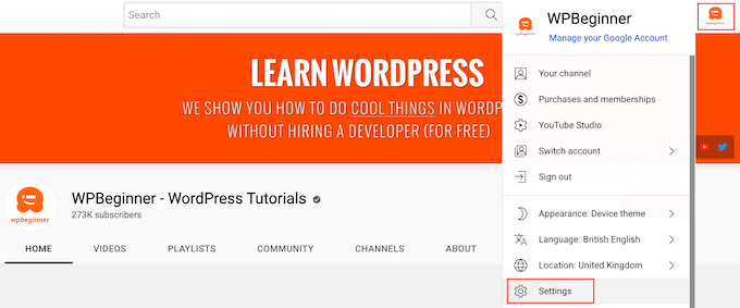 向 WordPress 添加 YouTube 订阅按钮