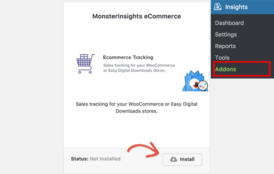 MonsterInsights 电子商务插件