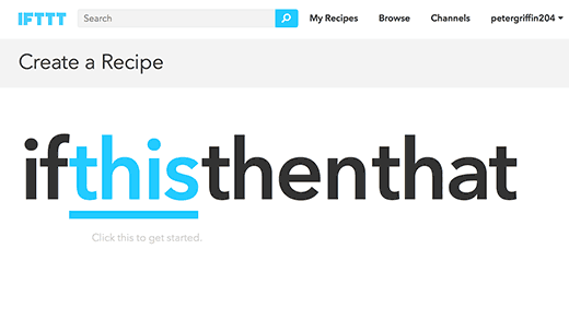 IFTTT 配方