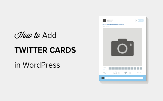 如何在 WordPress 中添加 Twitter 卡片的初学者指南