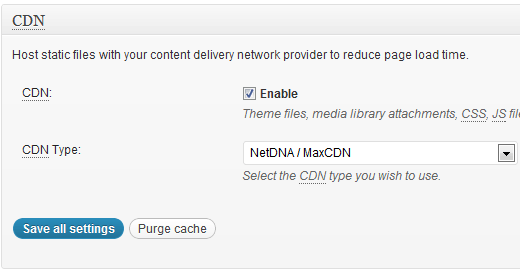 W3 总缓存 CDN