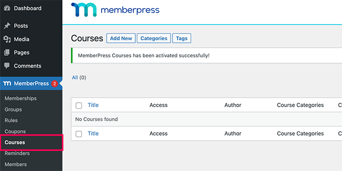 MemberPress 出售在线课程和订阅