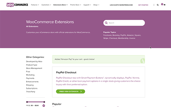 WooCommerce 扩展