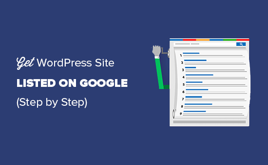 让您的 WordPress 网站在 Google 上列出