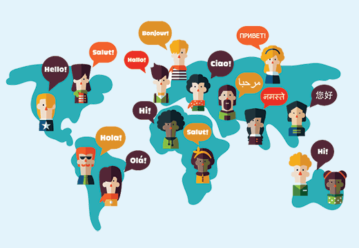 WordPress 支持 68 多种语言