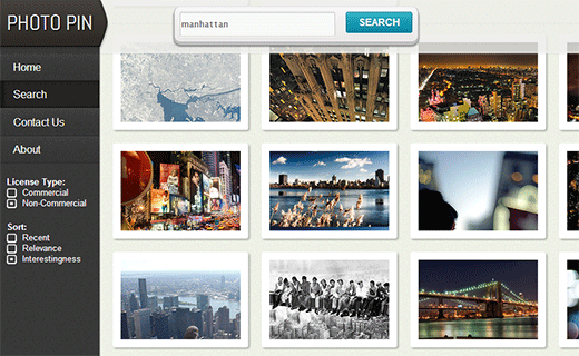 Photopin 使用 flickr API 帮助博主找到知识共享许可的照片