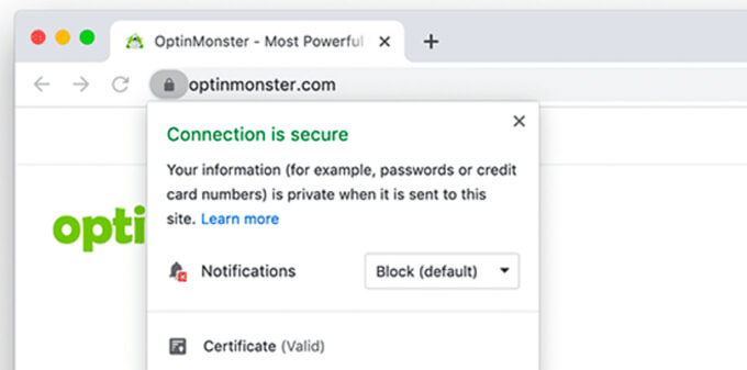 受 SSL 和 HTTPs 保护的站点