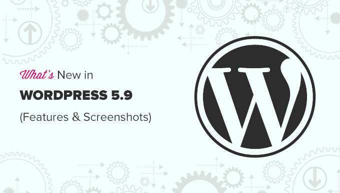 带有屏幕截图的 WordPress 5.9 中的新功能