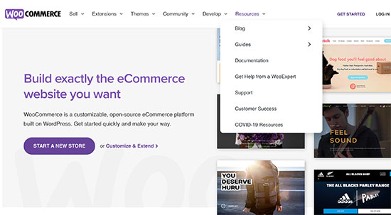 WooCommerce 支持