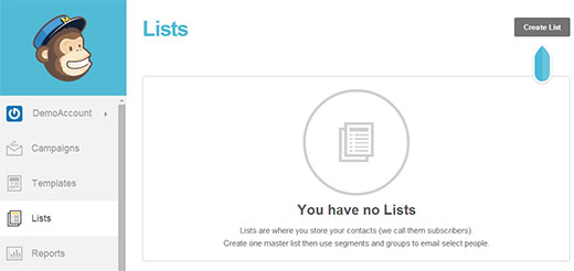 在 MailChimp 中为您博客的电子邮件订阅者创建一个新列表