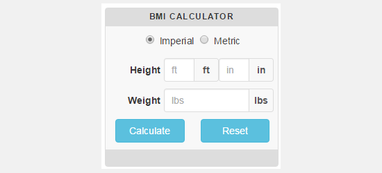 CC BMI计算器