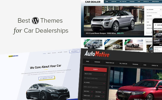 汽车经销商的最佳 WordPress 主题