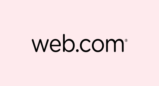 Web.com - 网站建设者徽标