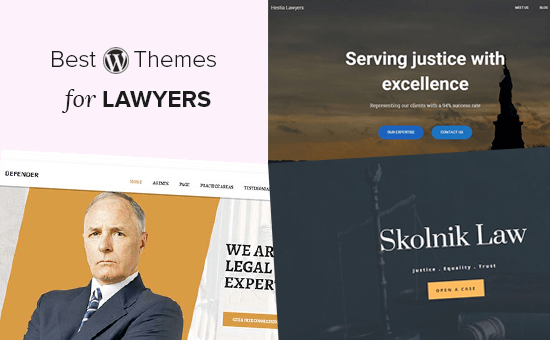 律师的最佳 WordPress 主题