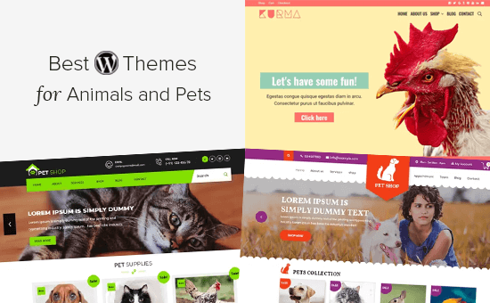 动物和宠物的最佳 WordPress 主题