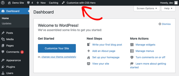 启动 CSS 英雄