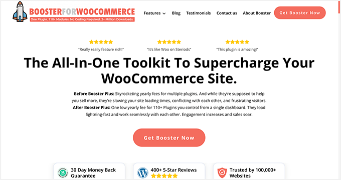 WooCommerce 的助推器