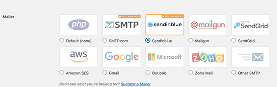 WP Mail SMTP 中的 SMTP 邮件程序
