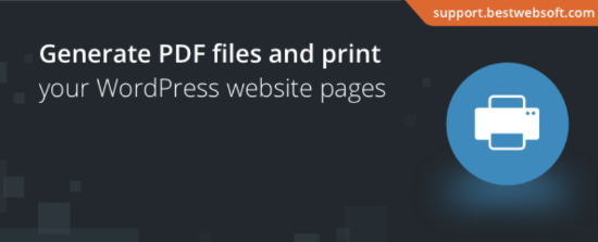 bestwebsoft 的 PDF 和打印