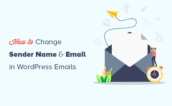 更改传出 WordPress 电子邮件中的发件人姓名和电子邮件地址