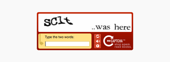 reCAPTCHA 预览