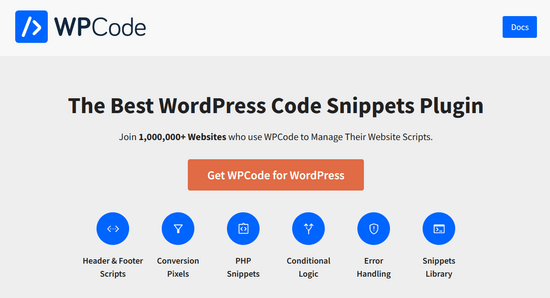 WPCode WordPress 代码片段插件