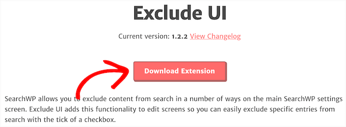 下载排除 UI 扩展