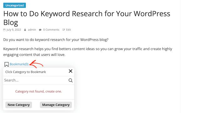 允许用户在 WordPress 中添加喜欢的帖子
