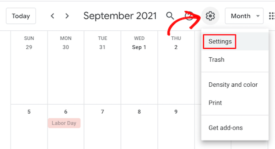 谷歌日历设置