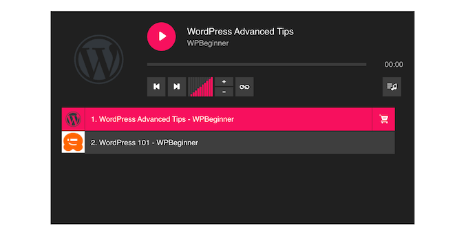 使用适用于 WordPress 的最佳音频播放器插件创建播放列表