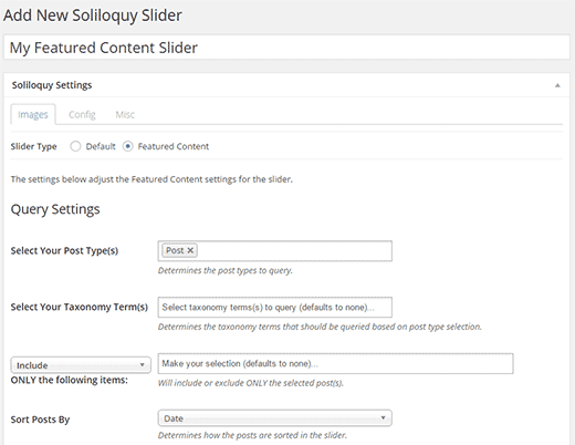 使用 Soliloquy 在 WordPress 中添加新的特色内容滑块
