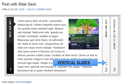 SlideDeck 演示